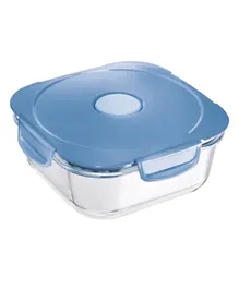 Maped Picnik Adult Glass Lunch Box - Storm Blue