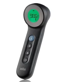 Braun BNT 400 No Touch + Touch Thermometer with Age Precision - Black