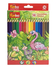 FUNBO Color Pencils - Pack of 18