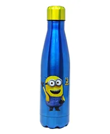Universal Minion Stainless Steel Water Bottle Blue & Yellow - 600 mL