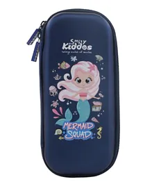 Smily Kiddos Mermaid Small Pencil Case - Blue