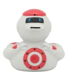 Lilalu Robot Rubber Duck Bath Toy - White