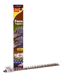 STV Prickle Strip Garden Fence Toppers - 6 Pieces
