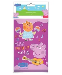Diakakis Invitation Card Peppa Pig Multicolor -6 Pieces