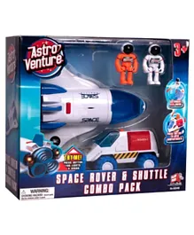 Playmind Space Rover & Shuttle Combo Playset - Multicolour