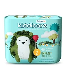 Kiddicare Deluxe Nappy Infant Size 2 - 46 Pieces