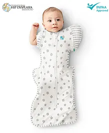 Love To Dream Stage 2 Swaddle UP Transition Bag Bamboo Lite 0.2 TOG Large - Cream