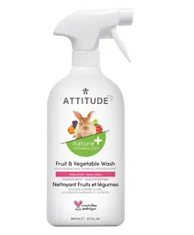 Attitude Hypoallergenic Fruit and Vegetable Wash - 802ml