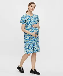 Mamalicious Maternity Dress - Blue