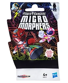 Power Rangers Toys Micro Morphers Series 2 Collectible Figures Pack of 1 - Assorted Colors and Designs