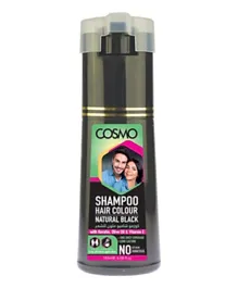 Cosmo Shampoo Hair Colour Black - 180ml