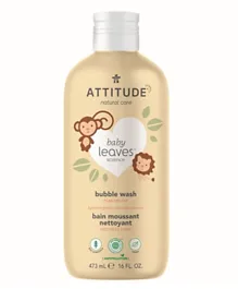 Attitude Baby Leaves Bubble Wash Pear Nectar - 473mL
