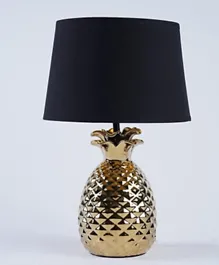 PAN Home Pine E27 Table Lamp - Gold & Black