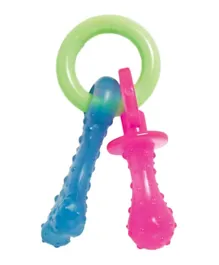 Nylabone Puppy Chew Teething Pacifier Bacon Flavor Small/Regular