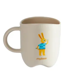 Mideer Baby Toothbrush Cup - Forest Brown