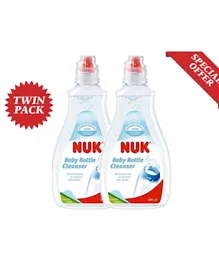 NUK Baby Bottle Cleanser Twin Pack - 380 ml each