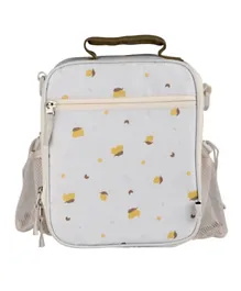 Citron Lemon 2022 Insulated Lunchbag Backpack Style  - Grey