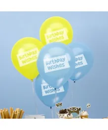 Neviti Birthday Wishes Balloons - Pack of 8