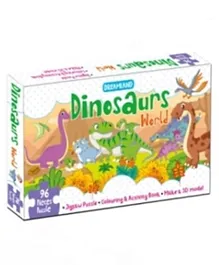 Dreamland Publications Dinosaurs Jigsaw Puzzle for Kids - 96 Pieces