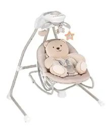 Cam Gironanna Evo Swing & Baby Cradle 2 In 1 Teddy - Beige