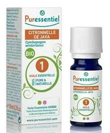 PURE ESSENTIAL Organic Java Citronella Essential Oil - 10mL