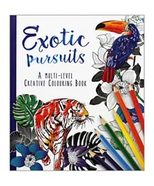 Exotic Pursuits Colouring Book - English