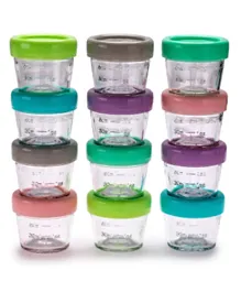 Melii Glass Food Container 12 Pieces - 120mL