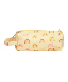 A Little Lovely Company Rainbows Pencil Case - Orange