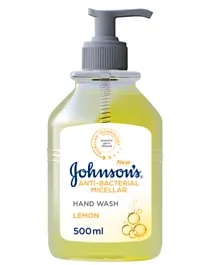 Johnson & Johnson Anti Bacterial Micellar Lemon Hand Wash - 500mL