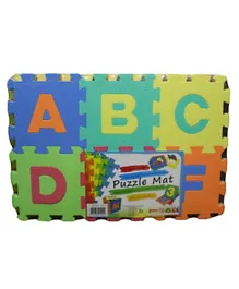 Generic Puzzle Number/Alphabet Mat - 36 Pieces