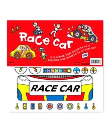 Convertible  Race Car Playmat - 7 Panels
