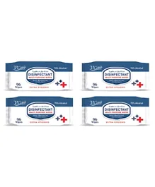 V-Care Antibacterial Multipurpose Wipes Pack of 4 - 384 Pieces