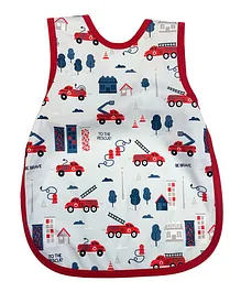 BapronBaby Feeding Bib Be Brave - Firefighter