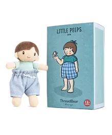 Threadbear Design Little Peeps Jack Candy Doll - 12 cm