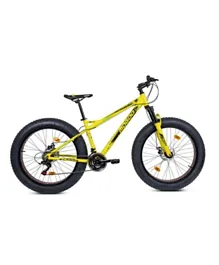 Mogoo Joggers Fat Mountain Bike Yellow - 26 inch