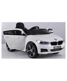 Babyhug BMW GT Licensed Battery Operated Ride On with Remote Control - White