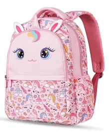 Nohoo Kids School Bag Unicorn Pink - 16 Inches