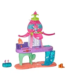 Disney Dream Works Trolls World Tour Blooming Pod Stage Musical Toy Playset - Multicolour