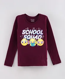The Children's Place School Squad Graphic Tee - Sugar Beet