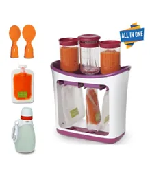 Infantino All in 1 Fresh Squeezed Squeeze Station - Multicolor