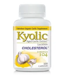 Kyolic Formula 104 Cholesterol 100 Capsules - 10441