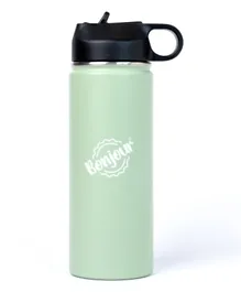 Bonjour Sip Box Premium 2.0 Water Bottle, Insulated, BPA Free, Dishwasher Safe  5 Years+, Light Green - 500mL