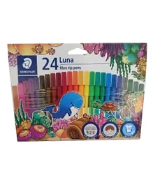 Staedtler Luna Fibre-Tipped Pen - 24 Colours