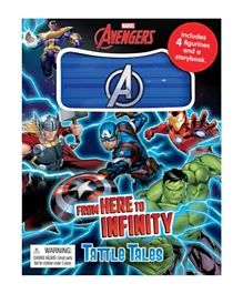 Marvel Avengers Tattle Tales Board Book - English