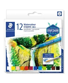 Staedtler Watercolour Crayons Set - Pack of 12