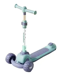 Factory Price Portable 3 Wheels Kids Pedal Scooter - Blue