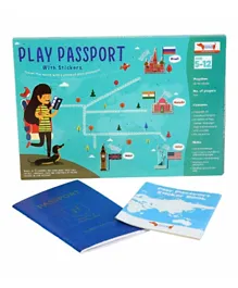 CocoMoco Kids Play Passport Kit - Multi Color