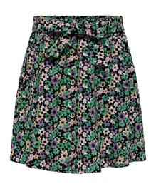 Only Kids Kogselma Jasmin Belt Skirt - Multicolor