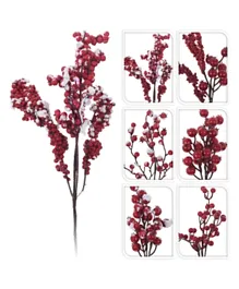 Homesmiths Christmas Berry Single Branch Red Pack of 1 - Assorted Design