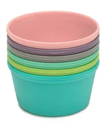Melii Rainbow Silicone Food Cups - 6 Pieces